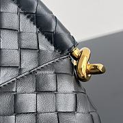 Fortok Bottega Veneta Mini Solstice Bag Black 796378 28x18x5cm - 2