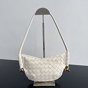 Fortok Bottega Veneta Mini Solstice Bag White 796378 28x18x5cm - 1