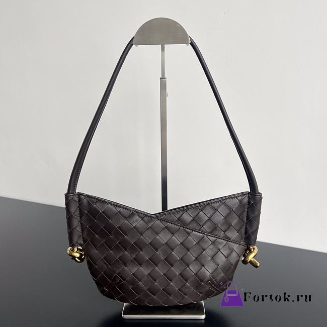 Fortok Bottega Veneta Mini Solstice Bag Fondant 796378 28x18x5cm - 1