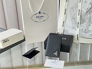 Fortok Prada Saffiano Leather Card Holder Black 2MC101 11x7cm - 6