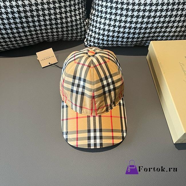 Fortok Burberry Baseball Cap - 1