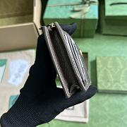 Fortok Gucci GG Marmont Card Holder Brown 597608 12x8cm - 6