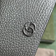 Fortok Gucci GG Marmont Card Holder Silver 456126 11x17.5cm - 6