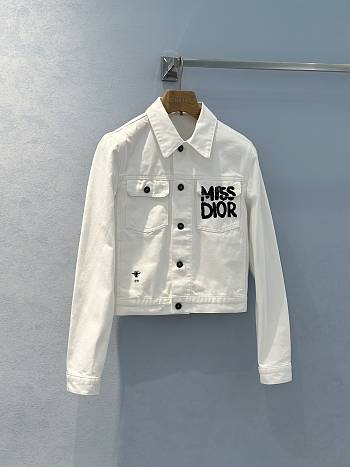 Fortok Dior 24 Missdior Pocket Jacket With Graffiti Letters