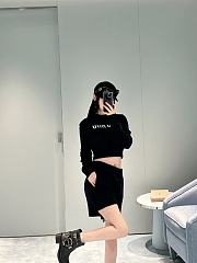 Fortok MiuMiu 24 Black Label Knitted Cardigan + Shorts Set  - 6