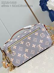 Fortok Louis Vuitton Pochette Métis East West Bag Gray M12429 21.5x13.5x6cm - 5