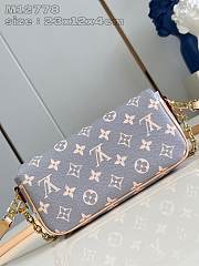 Fortok Louis Vuitton Wallet on Chain Ivy Gray M12778 23x12x4cm - 6