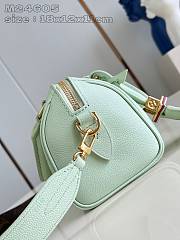 Fortok Louis Vuitton Speedy 18 Handbag Green M24605 18x12x10cm - 6