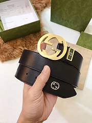 Fortok Gucci Belt With Black / Silver / Gold Buckle  - 1