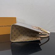 Fortok Louis Vuitton OnTheGo MM Bag Trianon Gray M12415 35x27x14cm - 4