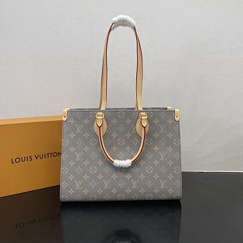 Fortok Louis Vuitton OnTheGo MM Bag Trianon Gray M12415 35x27x14cm