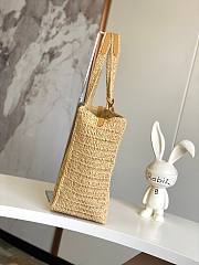 Fortok Louis Vuitton Summer Shopper Tote Natural Beige M25008 44x32x17cm  - 6