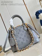 Fortok Louis Vuitton Alma BB Gray Monogram Ink M12561 23.5x17.5x11.5cm - 1