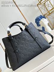 Fortok Louis Vuitton Babylone Tote PM Bag Black M11393 31x21.5x13cm - 1