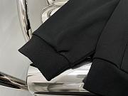 Fortok Coperni Horn Hoddie Black Cotton Sweatshirt With Embellished Hood - 3