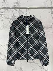 Fortok Burberry Black Check Double-sided Jacket - 1