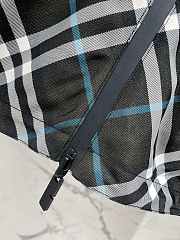 Fortok Burberry Black Check Double-sided Jacket - 4