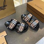 Fortok Burberry Vintage Check Pattern Sandals - 3