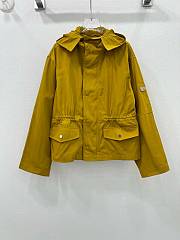 Fortok Burberry 24 Hooded Jacket in Black / Yellow - 4
