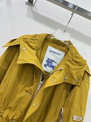Fortok Burberry 24 Hooded Jacket in Black / Yellow - 2