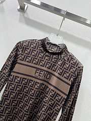 Fortok Fendi 24 Early Fall Velvet Bottoming Shirt - 5