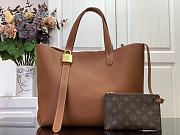 Fortok Louis Vuitton Low Key Cabas MM Cognac Bag M25342 47x30x14cm - 1