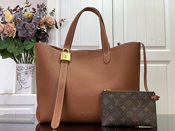 Fortok Louis Vuitton Low Key Cabas MM Cognac Bag M25342 47x30x14cm