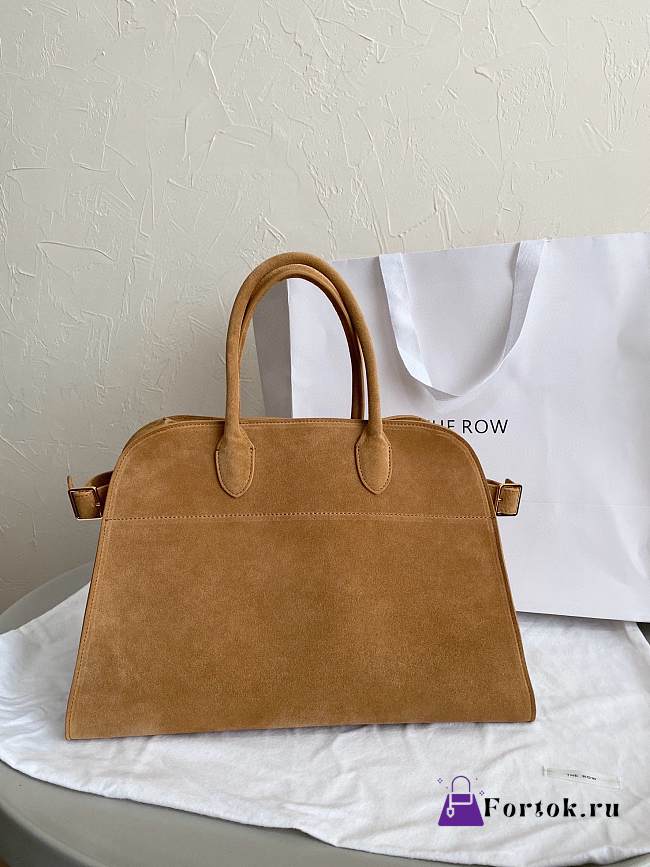 Fortok The Row Tote Bag Margaux15 in Brown 38×24×27cm - 1