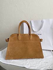 Fortok The Row Tote Bag Margaux15 in Brown 38×24×27cm - 1