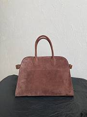 Fortok The Row Tote Bag Margaux15 in Dark Brown 38×24×27cm - 5