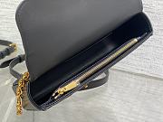 Fortok Dior Miss Daisy Mini Bag Black Macrocannage Lambskin 22x12.5x4cm  - 4