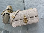 Fortok Dior Miss Daisy Mini Bag Light Pink Macrocannage Lambskin 22x12.5x4cm  - 1