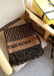 Fortok Fendi Roman Cape Brown 140x140cm - 2