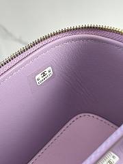 Fortok Chanel 24P Vanity Case Purple 17cm - 5