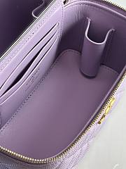 Fortok Chanel 24P Vanity Case Purple 17cm - 2
