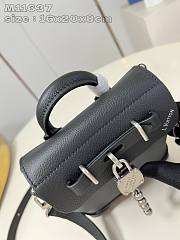 Fortok Louis Vuitton Steamer 15 Handbag Black M11637 16.5x20x8.5cm - 5