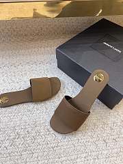 Fortok Saint Laurent Carlyle Brown Sandals - 3