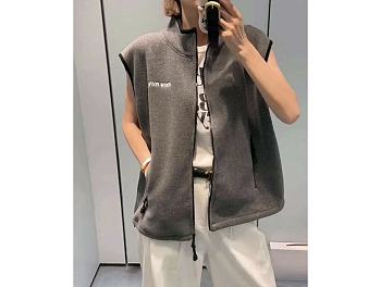 Fortok Miu Miu 24SS Polar Fleece Vest