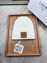 Fortok Loewe Anagram Beanie Black/ White / Beige / Grey - 4