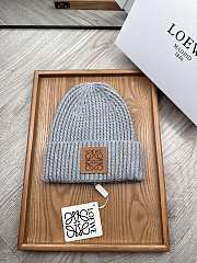 Fortok Loewe Anagram Beanie Black/ White / Beige / Grey - 2