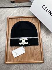 Fortok Celine Beanie Black / White / Grey - 2