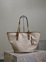 Fortok Saint Laurent Lauren Cabas Bag In Natural 791303 47×30×25cm - 1