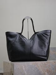 Fortok Saint Laurent Shopping Bag Black 817602 50×33×16cm - 1