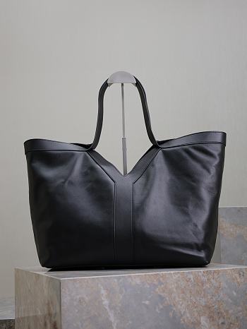 Fortok Saint Laurent Shopping Bag Black 817602 50×33×16cm