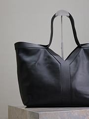 Fortok Saint Laurent Shopping Bag Black 817602 50×33×16cm - 3