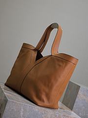 Fortok Saint Laurent Shopping Bag Brown 817602 50×33×16cm - 3