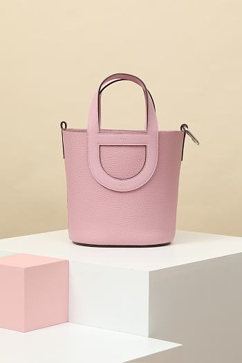 Fortok Hermes Picotin Bag Pink CLB18 18x12.5x22cm