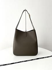 Fortok Saint Laurent Le 5 À 7 Hobo Bag In Light Musk Grained Leather 753837 30x31x13cm - 5