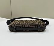 Fortok Fendi Simply Shoulder Bag Brown 8662 22x4x12cm - 5