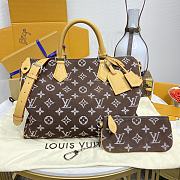 Fortok Louis Vuitton Speedy P9 Bandoulière 40 Bag Dark Brown 40x26x23cm - 1